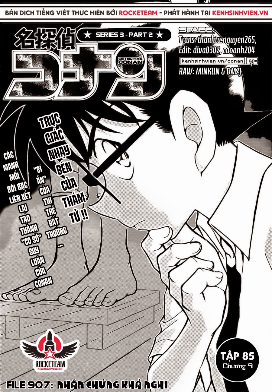 Thám Tử Conan Chap 907 - Next Chap 908