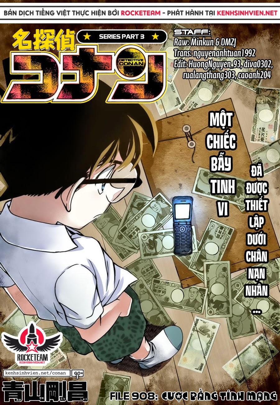 Thám Tử Conan Chap 908 - Next Chap 909