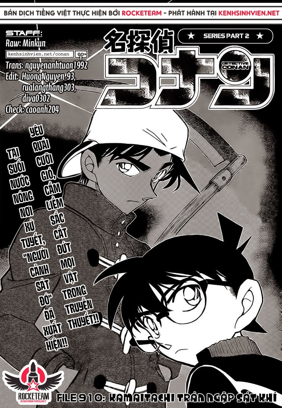 Thám Tử Conan Chap 910 - Next Chap 911