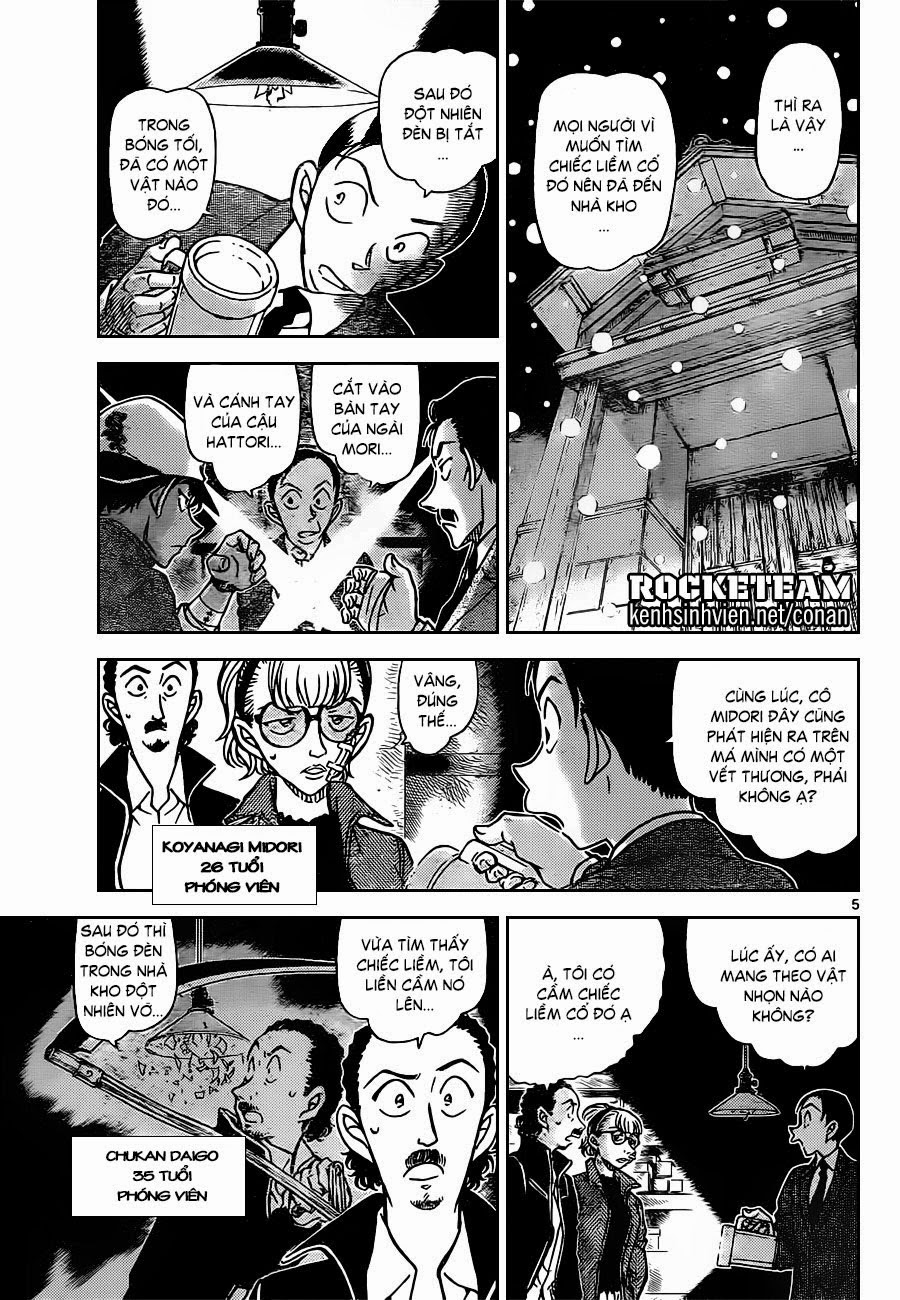 Thám Tử Conan Chap 910 - Next Chap 911