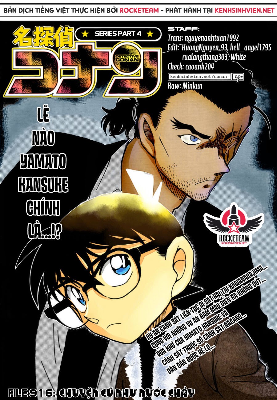 Thám Tử Conan Chap 916 - Next Chap 917