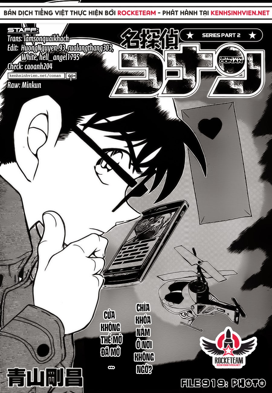 Thám Tử Conan Chap 919 - Next Chap 920
