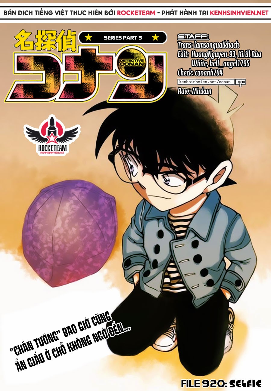 Thám Tử Conan Chap 920 - Next Chap 921