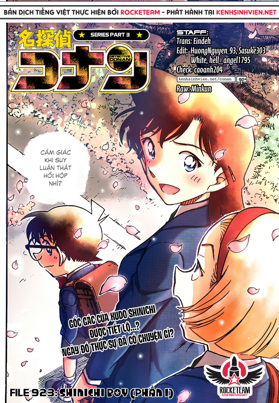 Thám Tử Conan Chap 923 - Next Chap 924