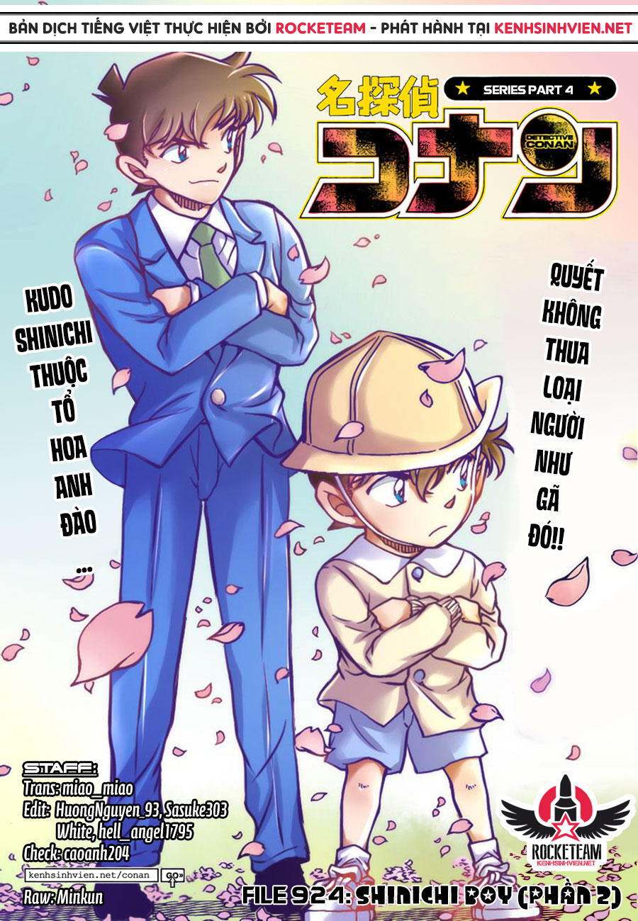 Thám Tử Conan Chap 924 - Next Chap 925
