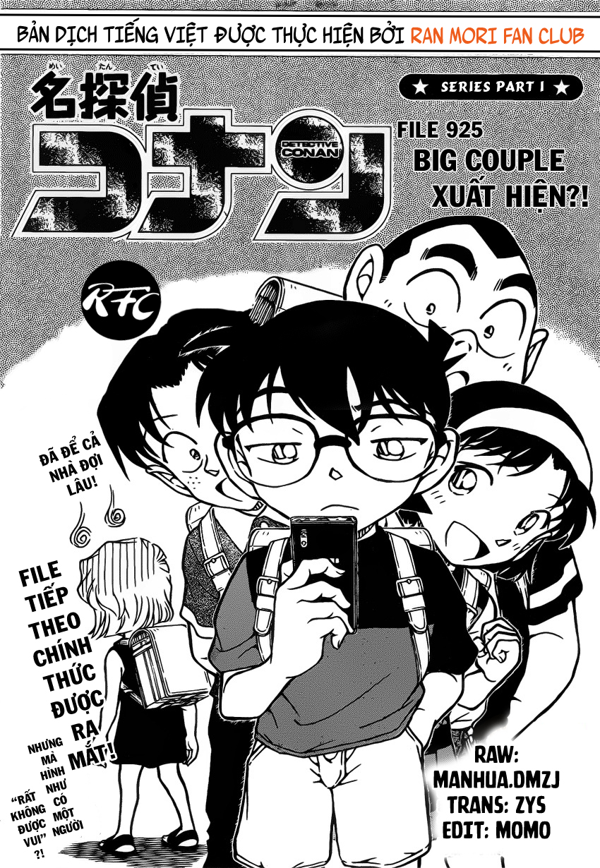Thám Tử Conan Chap 925 - Next Chap 926