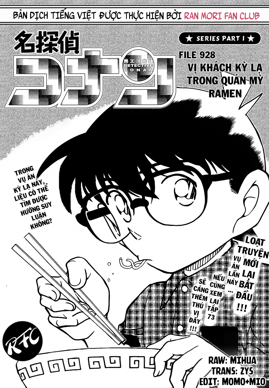 Thám Tử Conan Chap 928 - Next Chap 929