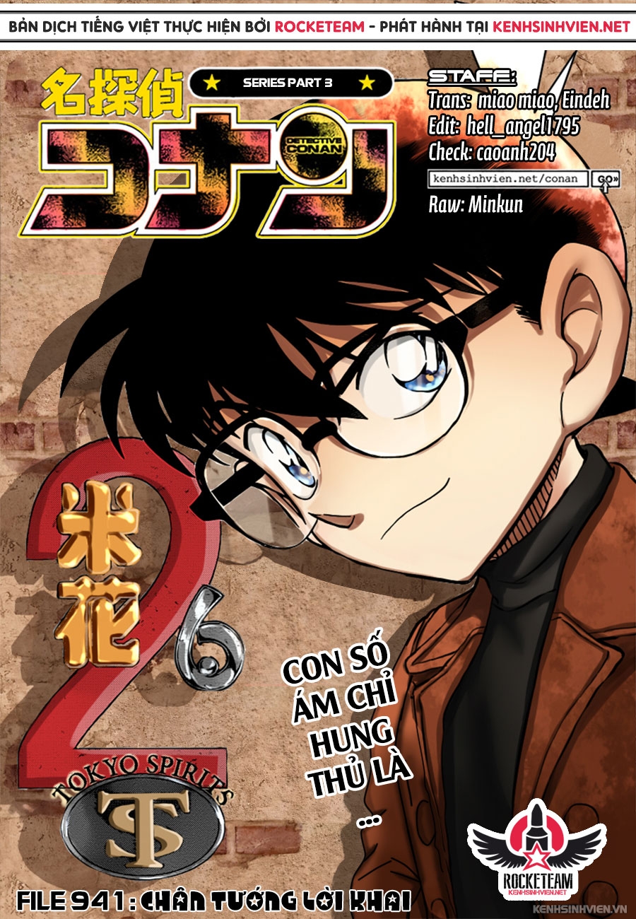 Thám Tử Conan Chap 941 - Next Chap 942