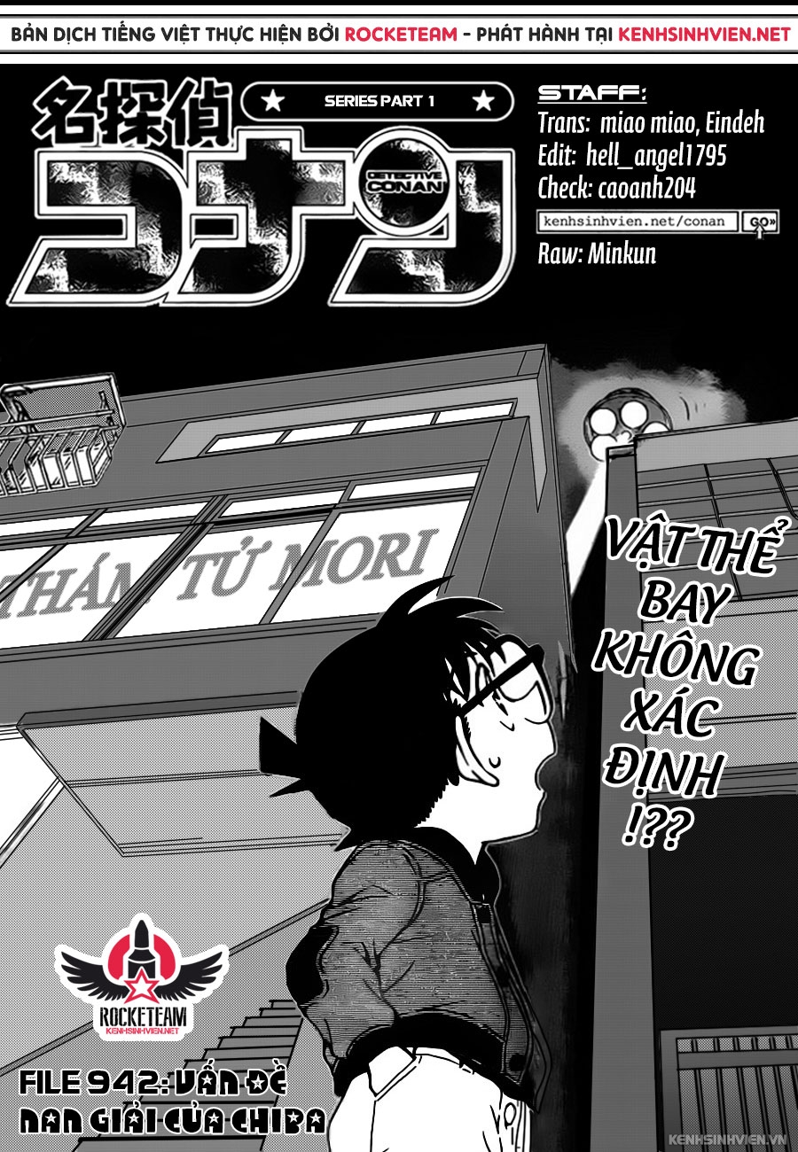 Thám Tử Conan Chap 942 - Next Chap 943