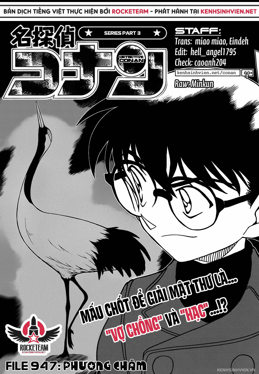 Thám Tử Conan Chap 947 - Next Chap 948