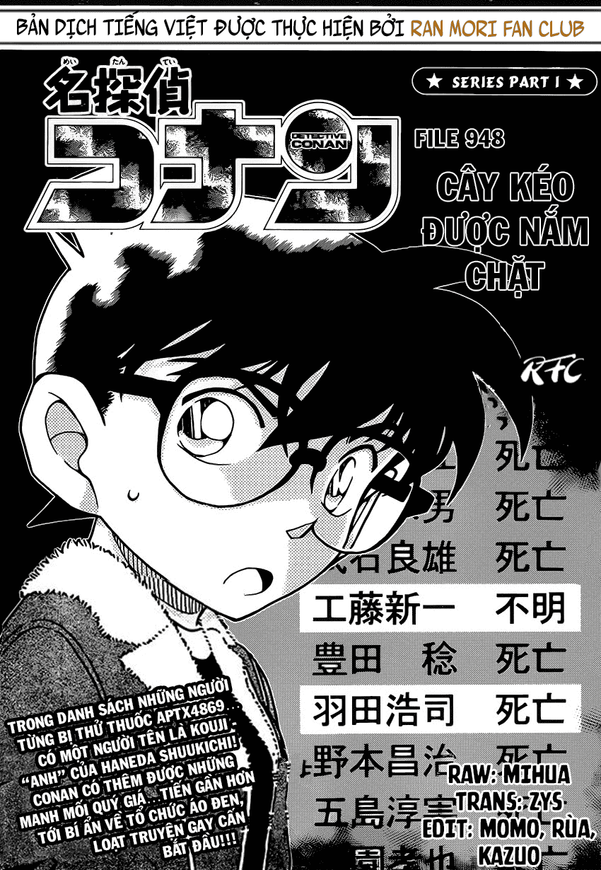 Thám Tử Conan Chap 948 - Next Chap 949