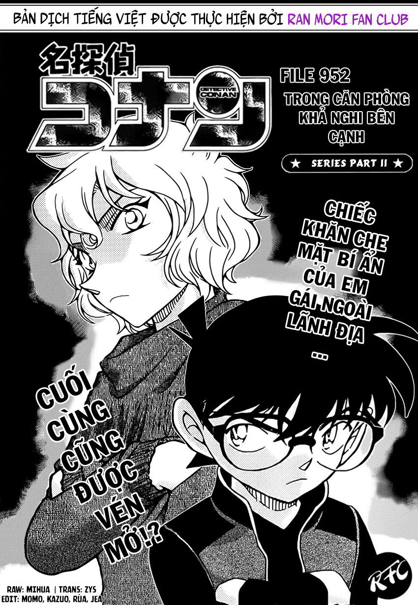 Thám Tử Conan Chap 952 - Next Chap 953