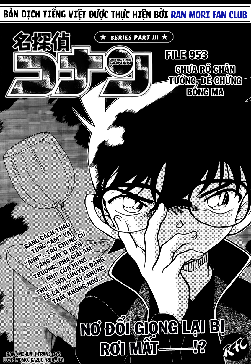 Thám Tử Conan Chap 953 - Next Chap 954
