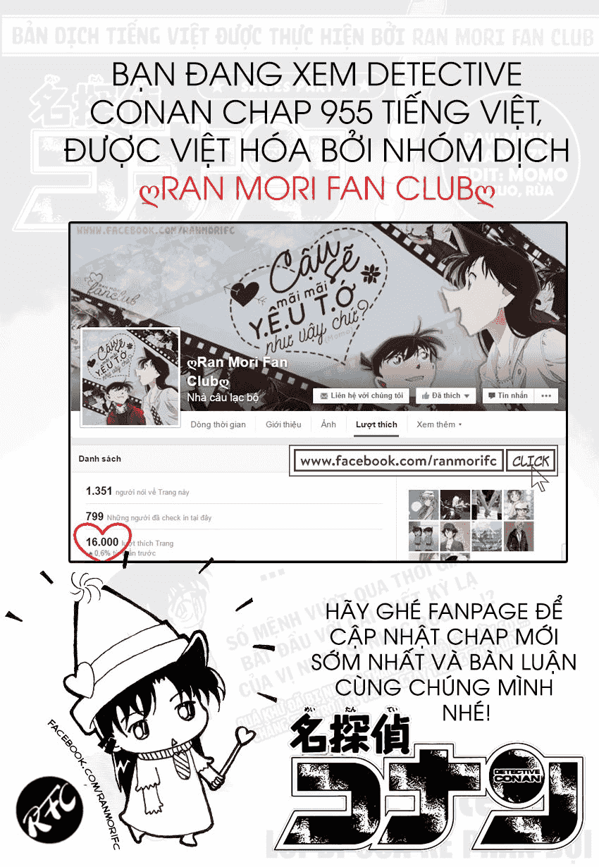Thám Tử Conan Chap 955 - Next Chap 956