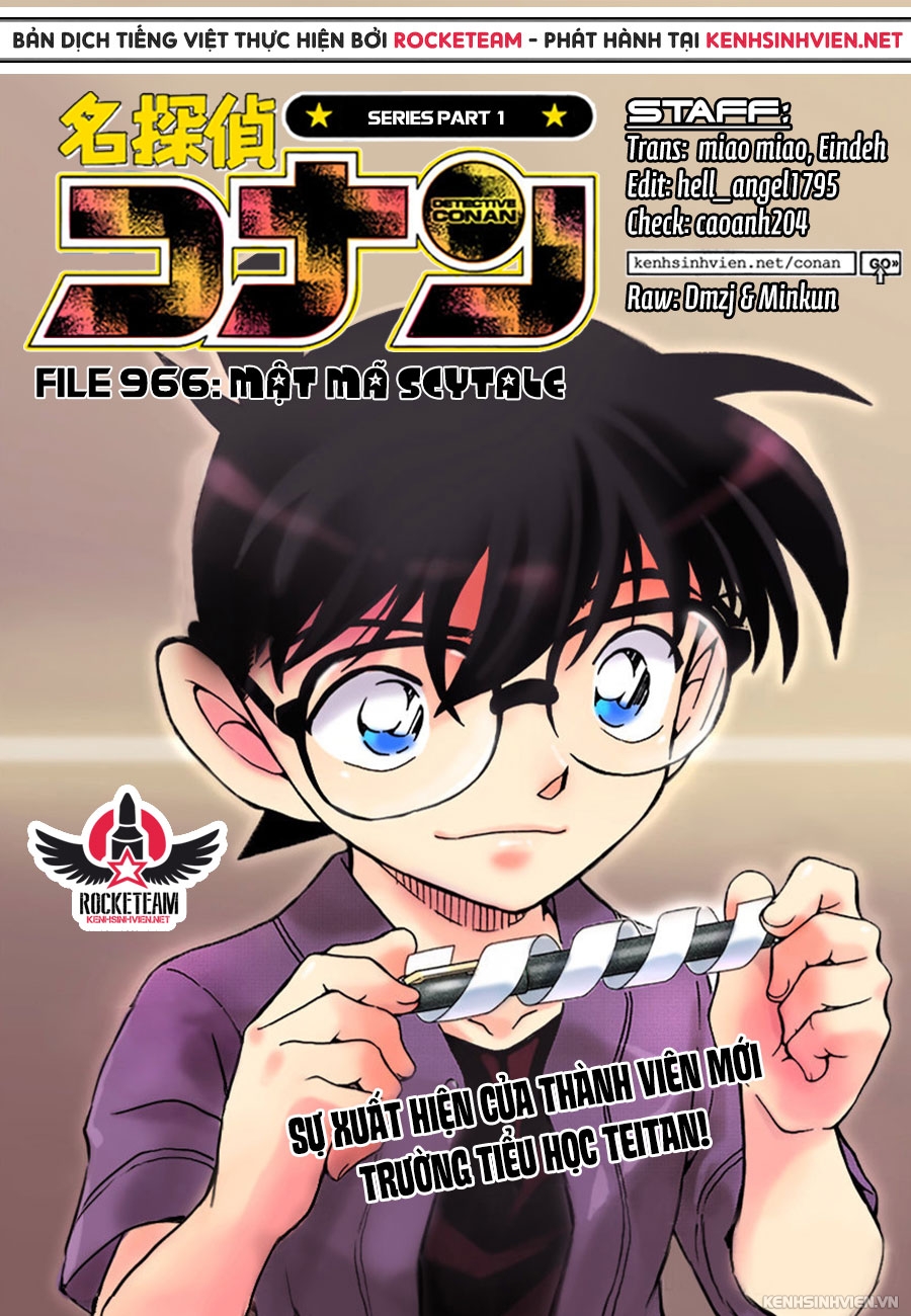 Thám Tử Conan Chap 966 - Next Chap 967