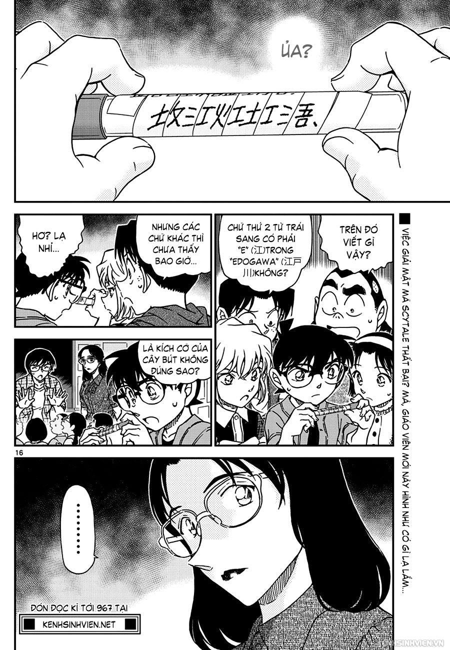 Thám Tử Conan Chap 966 - Next Chap 967