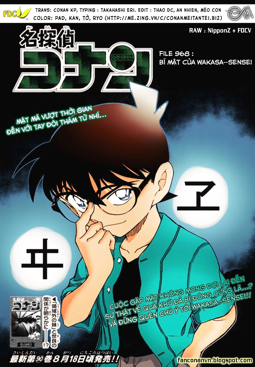 Thám Tử Conan Chap 968 - Next Chap 969