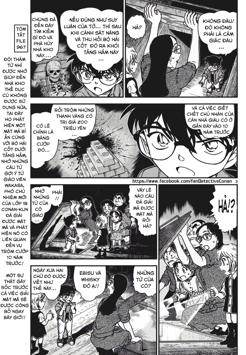 Thám Tử Conan Chap 968 - Next Chap 969