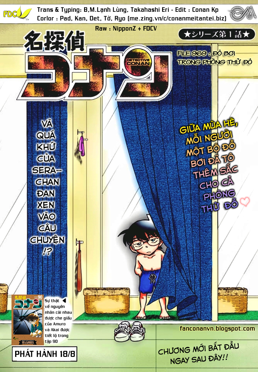 Thám Tử Conan Chap 969 - Next Chap 970