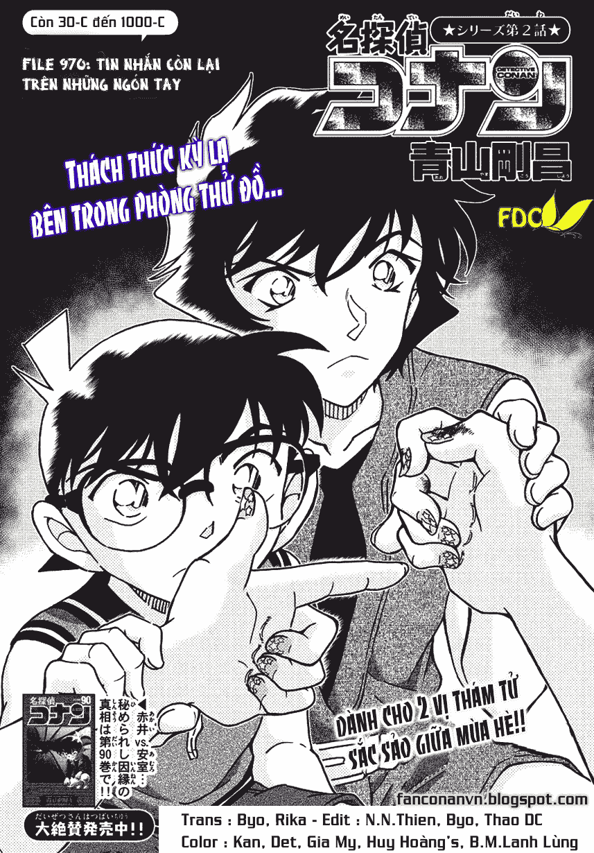 Thám Tử Conan Chap 970 - Next Chap 971