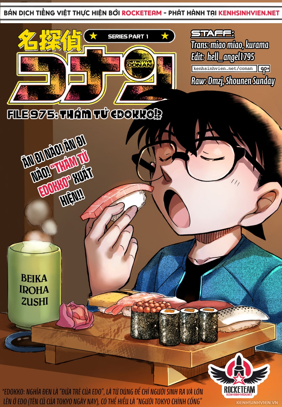 Thám Tử Conan Chap 975 - Next Chap 976