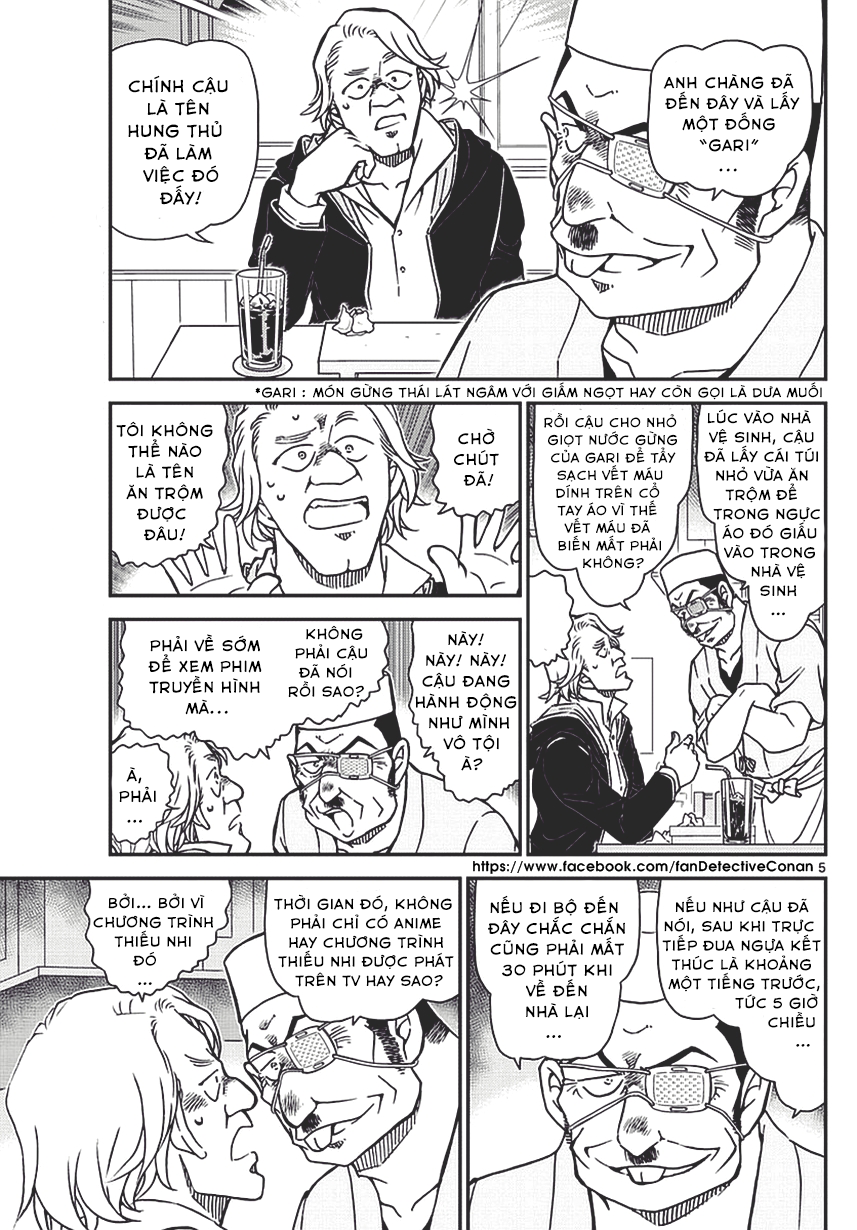 Thám Tử Conan Chap 977 - Next Chap 978
