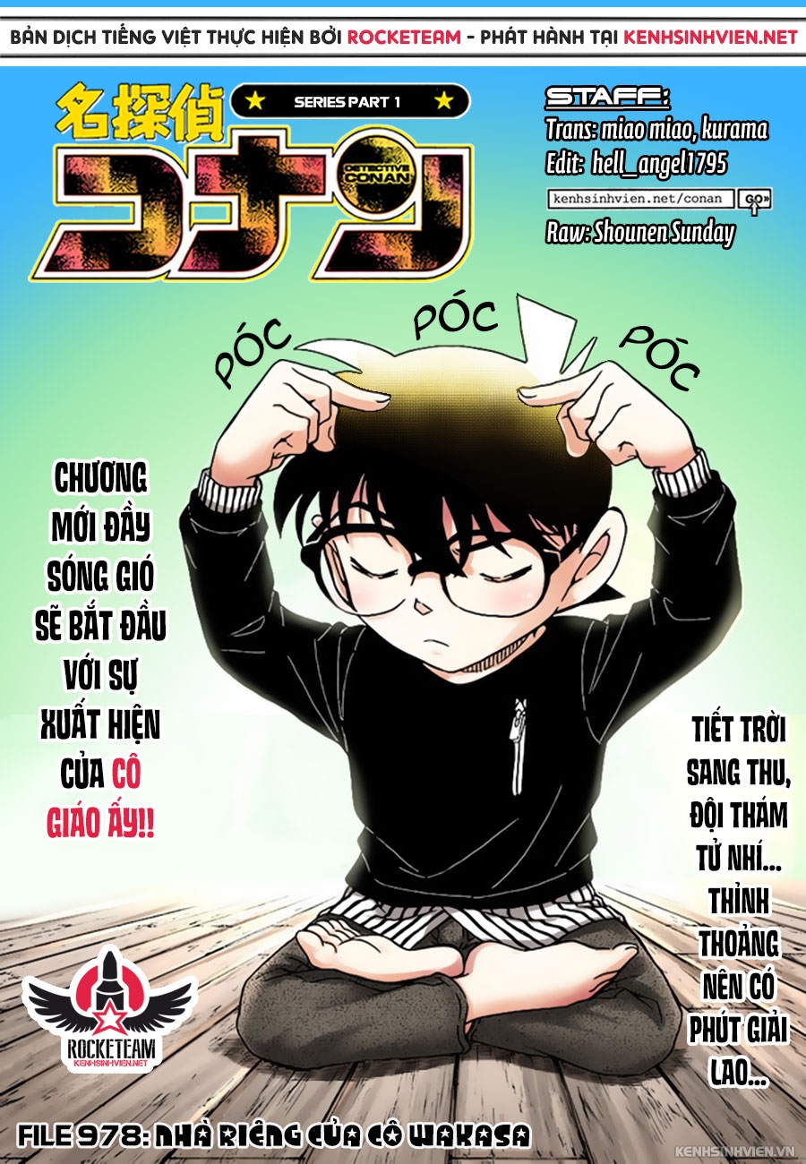 Thám Tử Conan Chap 978 - Next Chap 979
