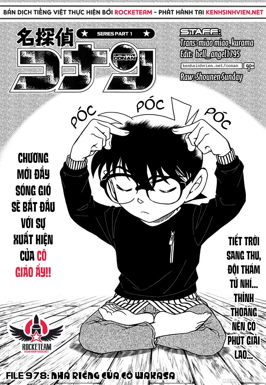 Thám Tử Conan Chap 978 - Next Chap 979