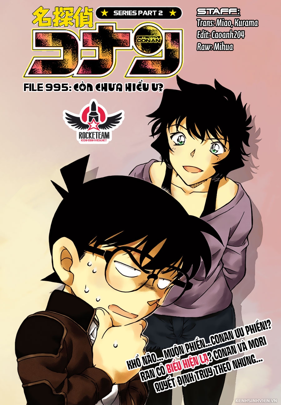 Thám Tử Conan Chap 995 - Next Chap 996