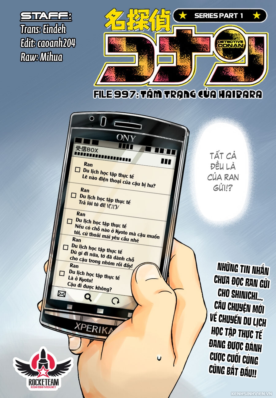 Thám Tử Conan Chap 997 - Next Chap 998