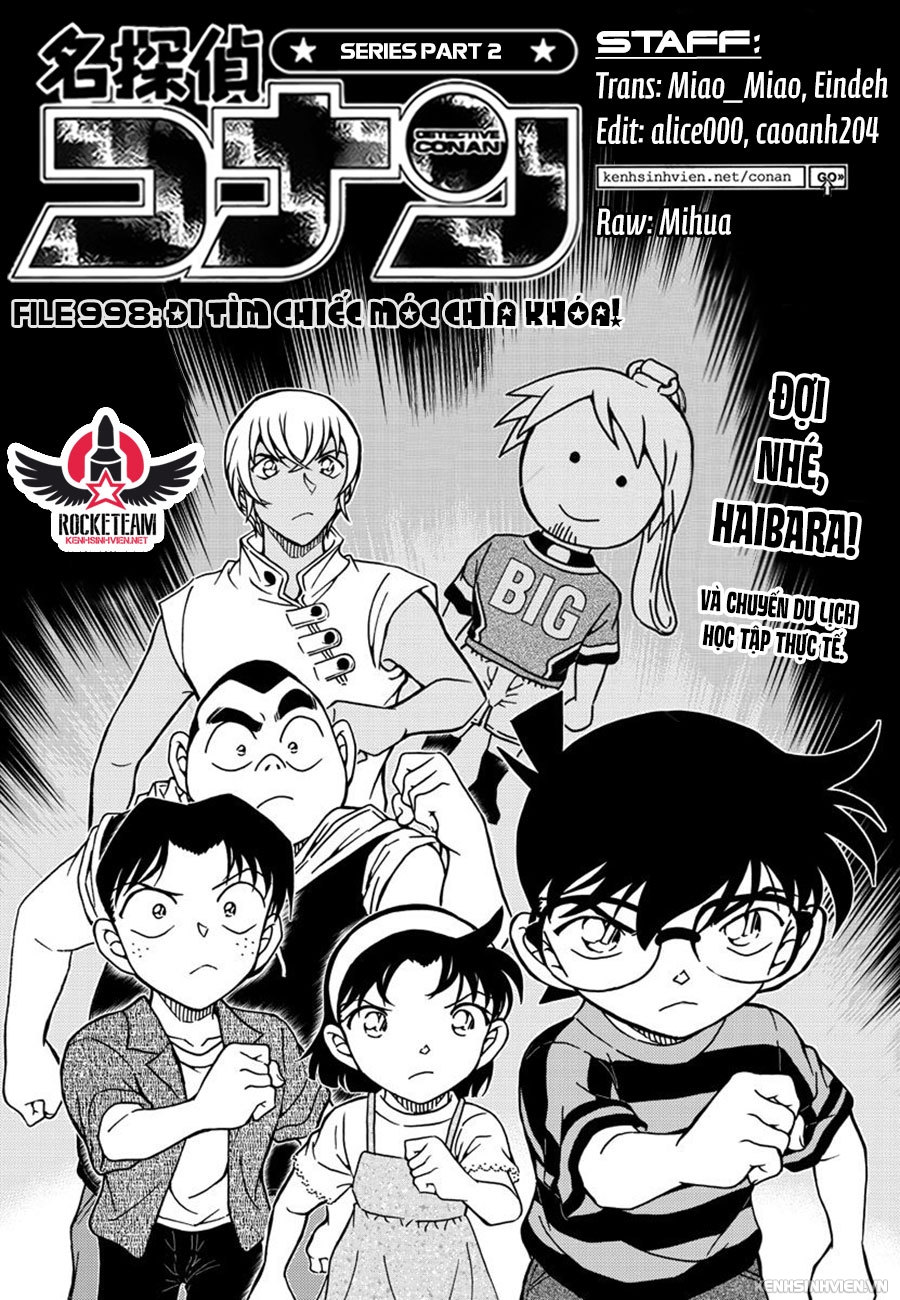 Thám Tử Conan Chap 998 - Next Chap 999