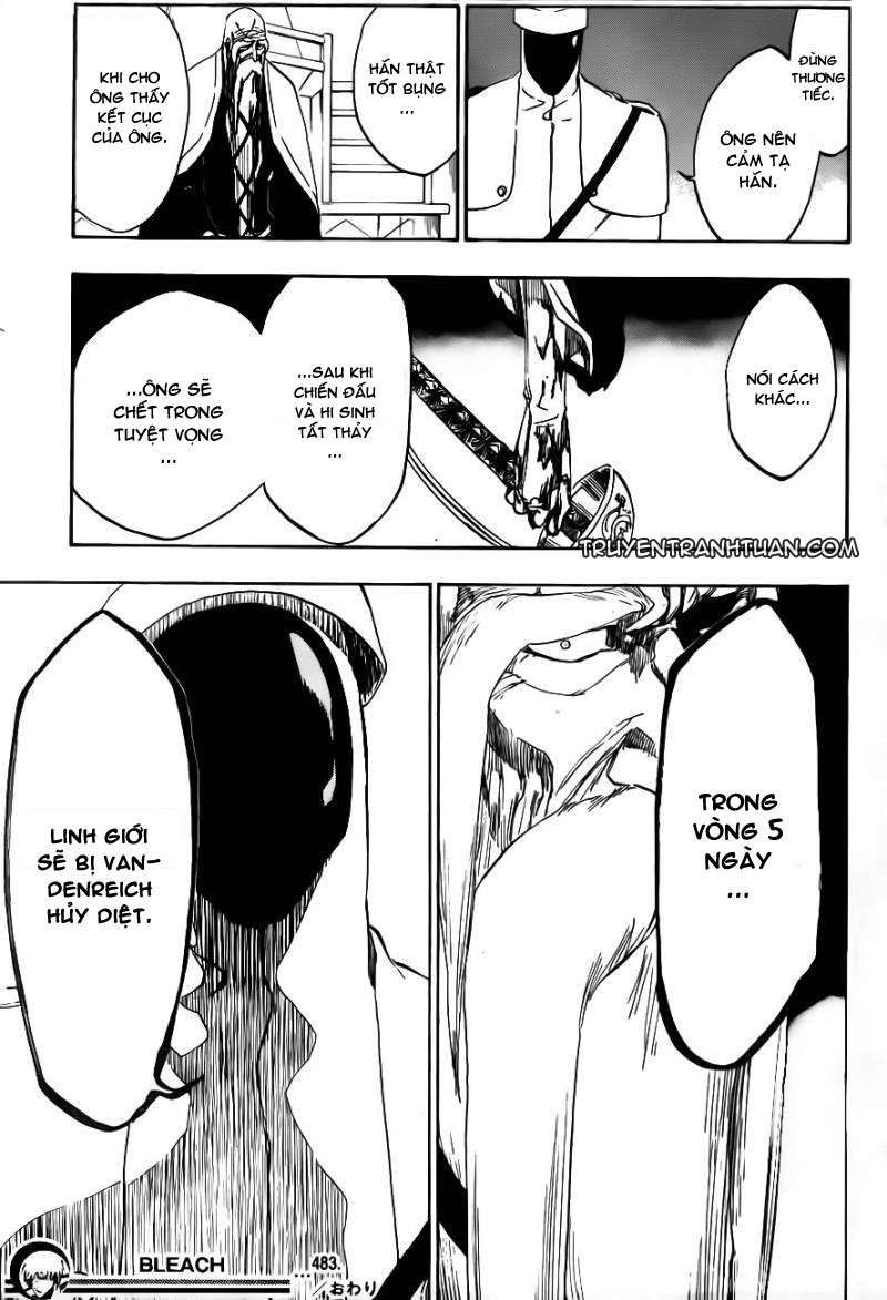 Thần Chết Ichigo Chap 483 - Next Chap 484