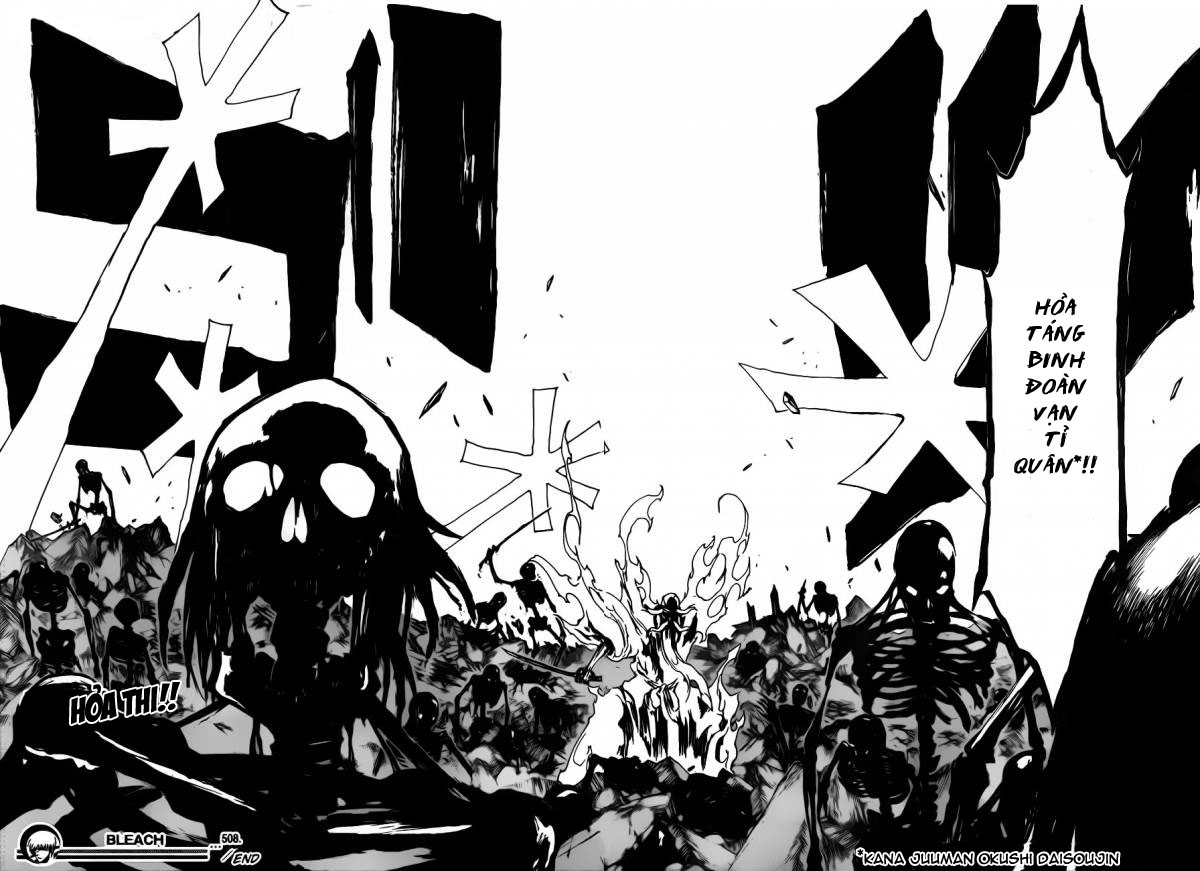 Thần Chết Ichigo Chap 508 - Next Chap 509
