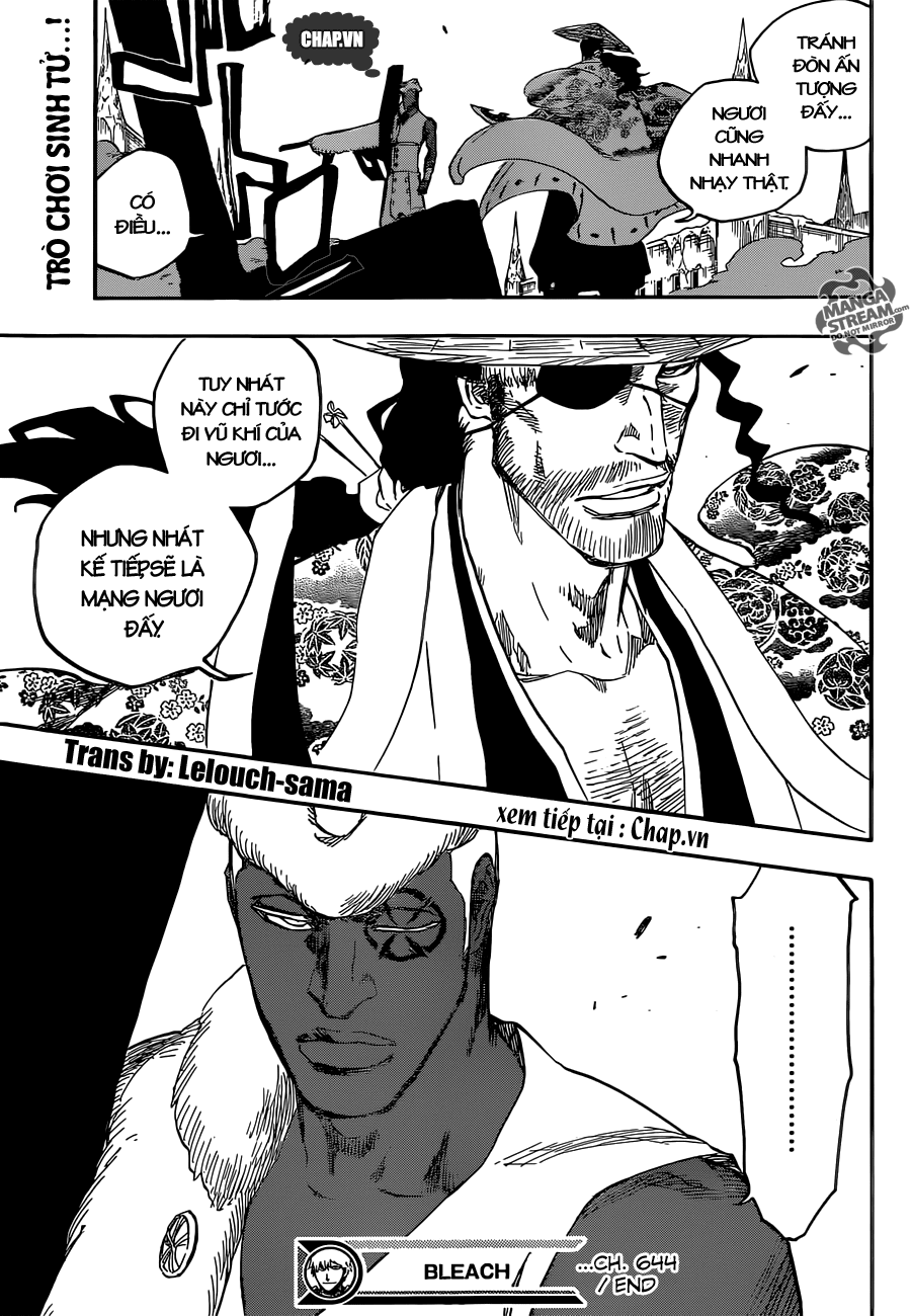 Thần Chết Ichigo Chap 644 - Next Chap 645
