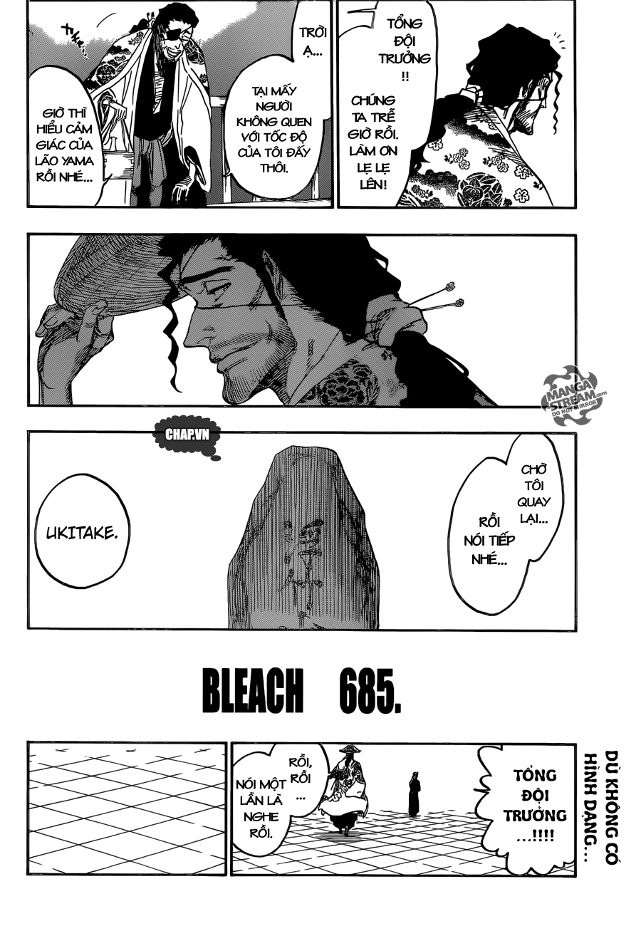 Thần Chết Ichigo Chap 685 - Next Chap 686