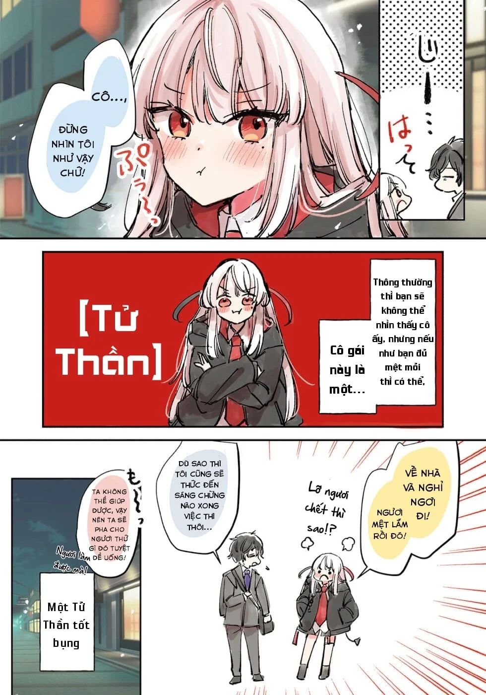 Thần Chết Trót Đem Trọn Tình Yêu Với Một Con Người. Chap 6 - Next Chap 7