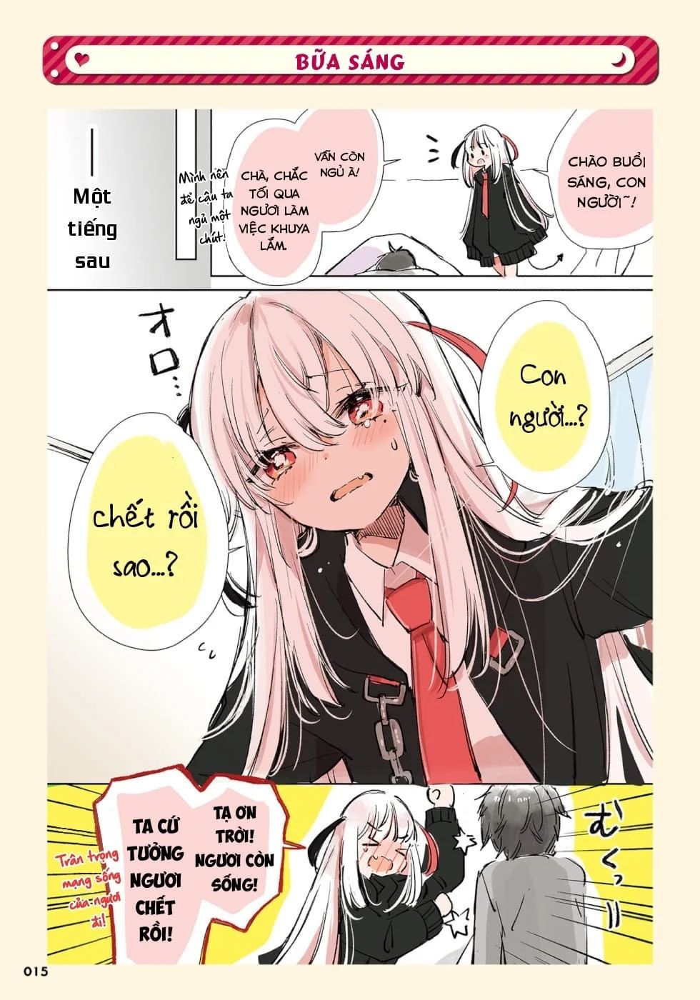 Thần Chết Trót Đem Trọn Tình Yêu Với Một Con Người. Chap 6 - Next Chap 7