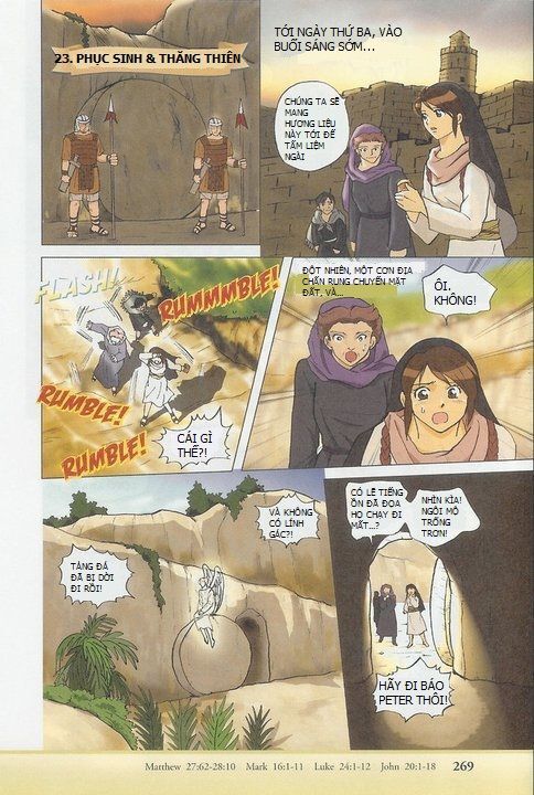 Thánh Kinh Truyện - Đấng Cứu Thế Chap 23 - Next Chap 24