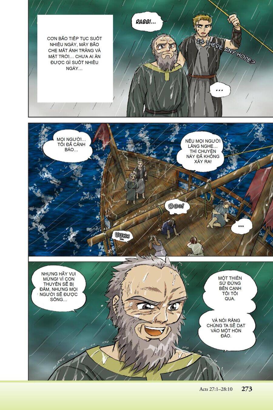 Thánh Kinh Truyện - Đấng Cứu Thế Chap 35 - Next Chap 36