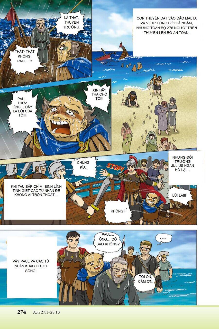 Thánh Kinh Truyện - Đấng Cứu Thế Chap 35 - Next Chap 36
