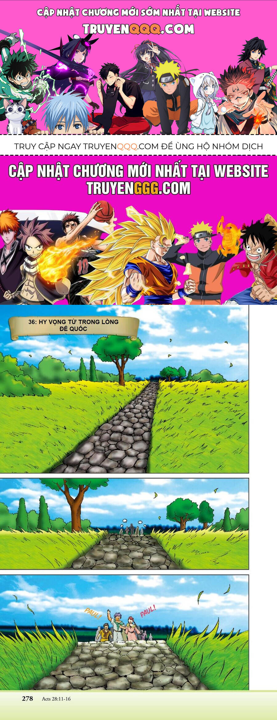 Thánh Kinh Truyện - Đấng Cứu Thế Chap 36 - Next Chap 37