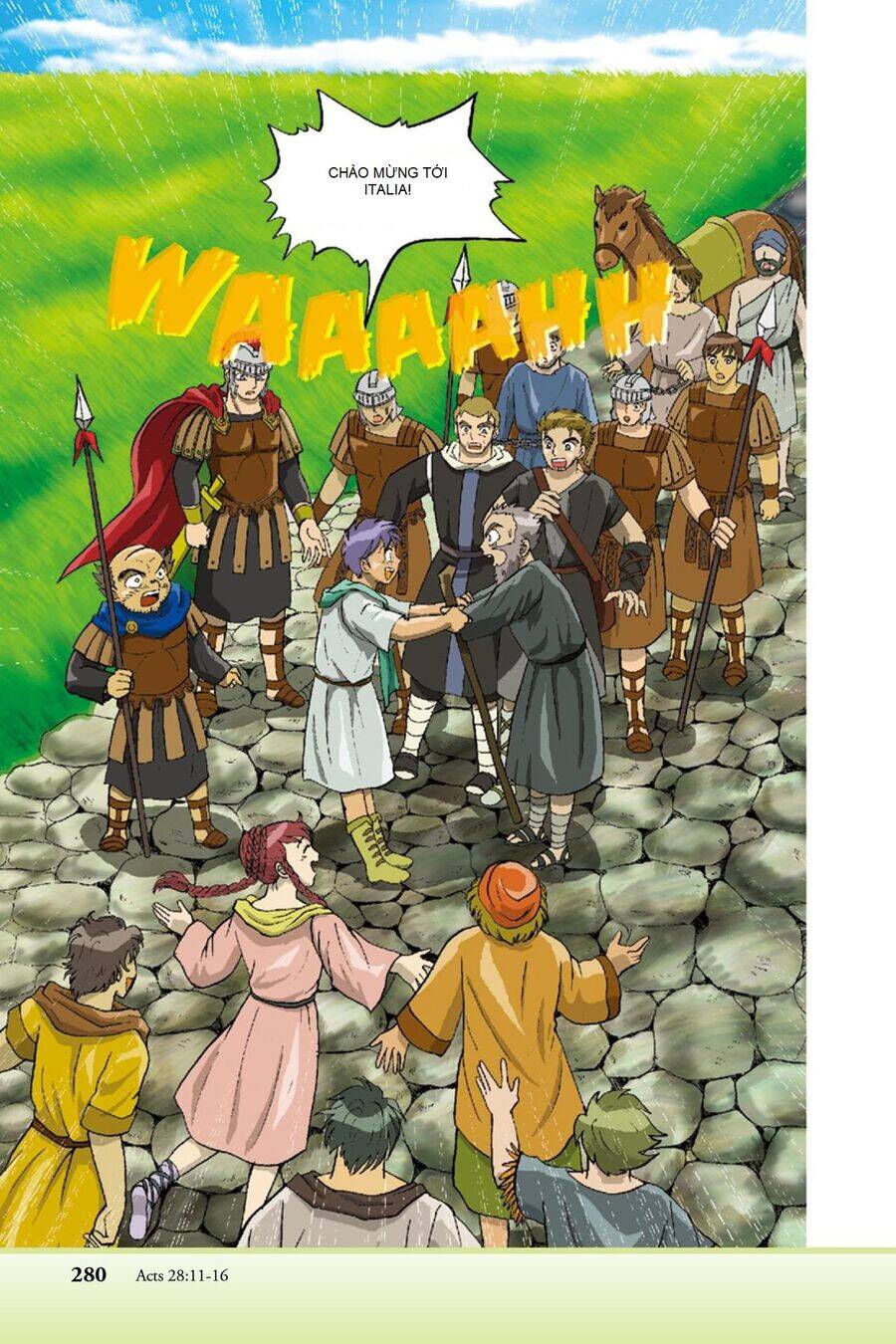 Thánh Kinh Truyện - Đấng Cứu Thế Chap 36 - Next Chap 37