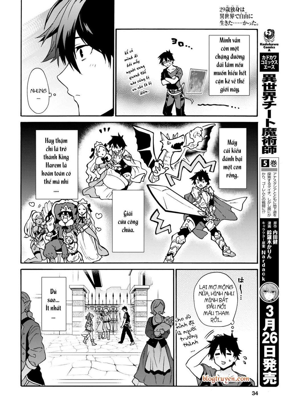 Thanh Niên 29 Xuân Chuyển Sinh Tới Dị Giới Chap 1 - Next Chap 2