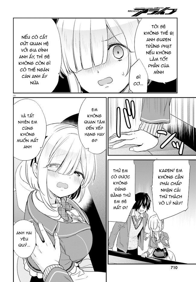 Thanh Niên Hạng F Chính Là Anh Trai Của 1 Cô Em Gái Dễ Thương Chap 24 - Next Chap 25