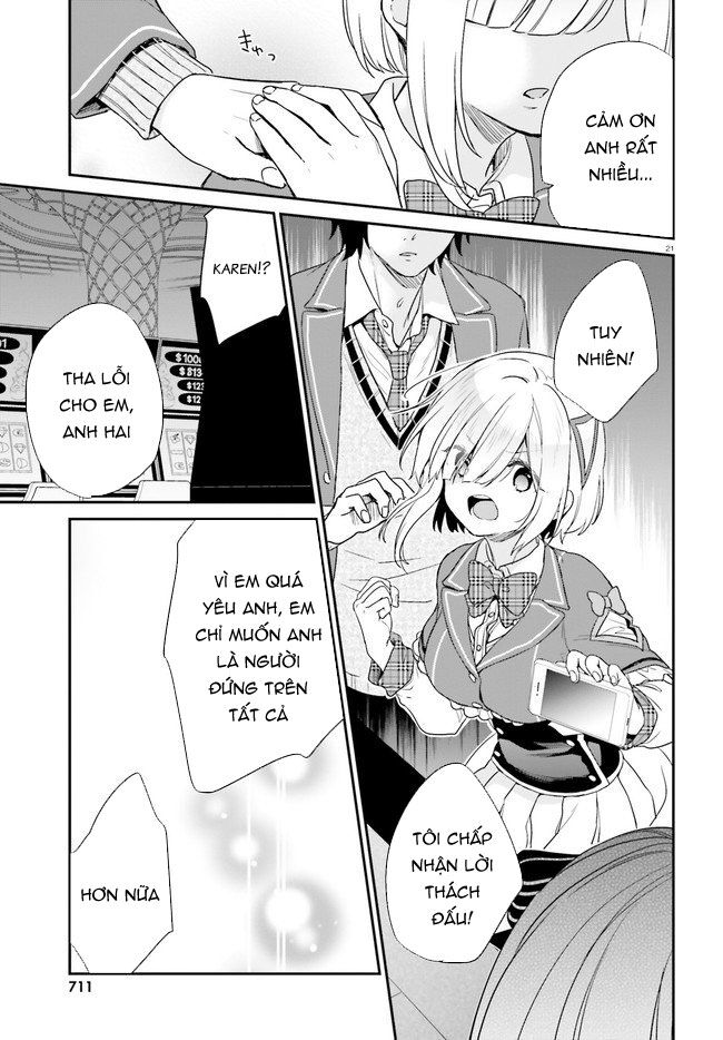 Thanh Niên Hạng F Chính Là Anh Trai Của 1 Cô Em Gái Dễ Thương Chap 24 - Next Chap 25