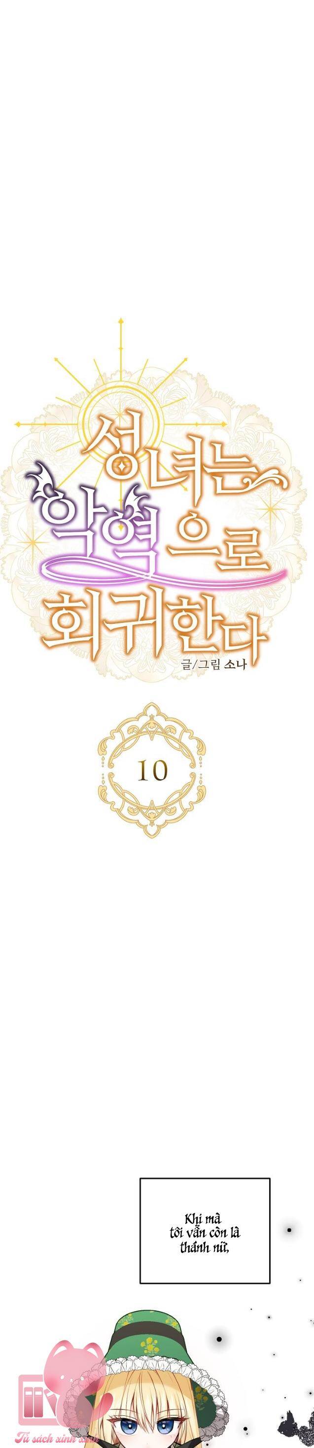 Thánh Nữ Trở Lại Làm Phản Diện Chap 10 - Next Chap 11