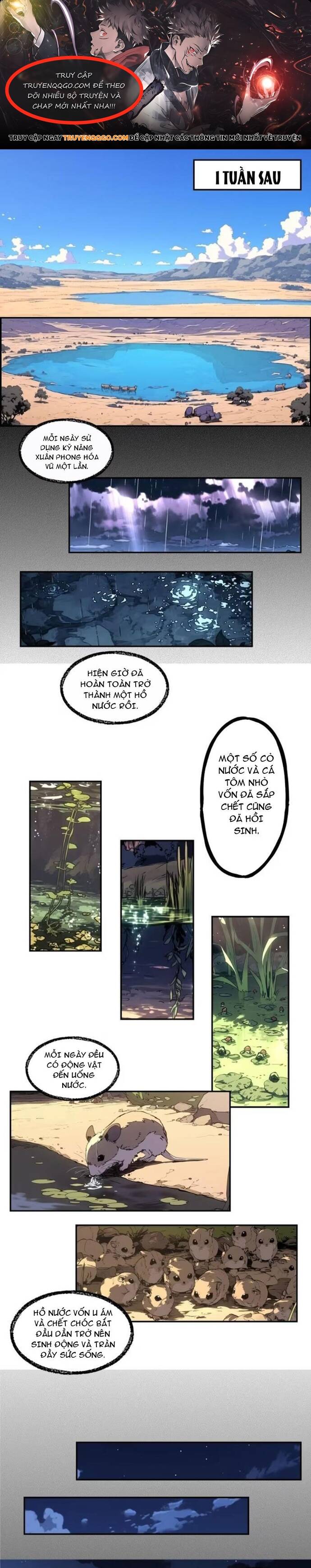 Thành Thần Bắt Đầu Từ Một Hồ Nước Chap 2 - Next Chap 3