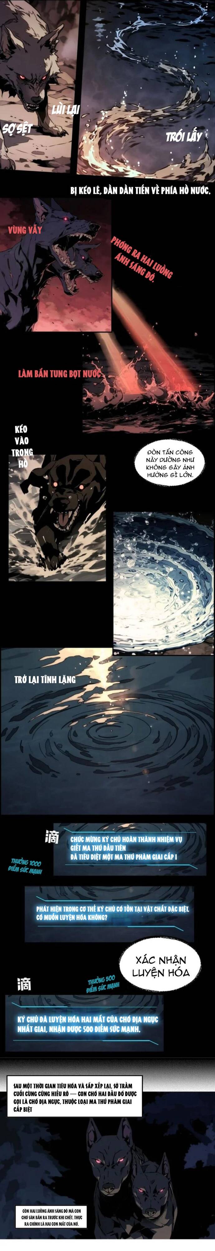 Thành Thần Bắt Đầu Từ Một Hồ Nước Chap 2 - Next Chap 3