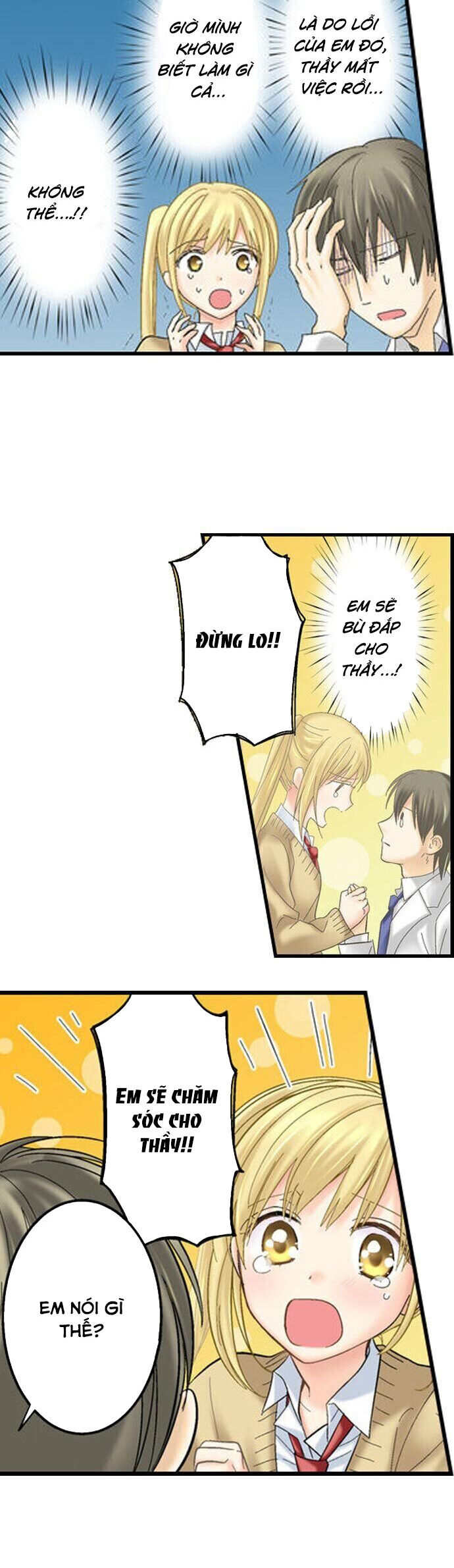 Thầy Giáo , Xin Vui Lòng Giải Quyết Vấn Đề Của Em Chap 16 - Next Chap 17