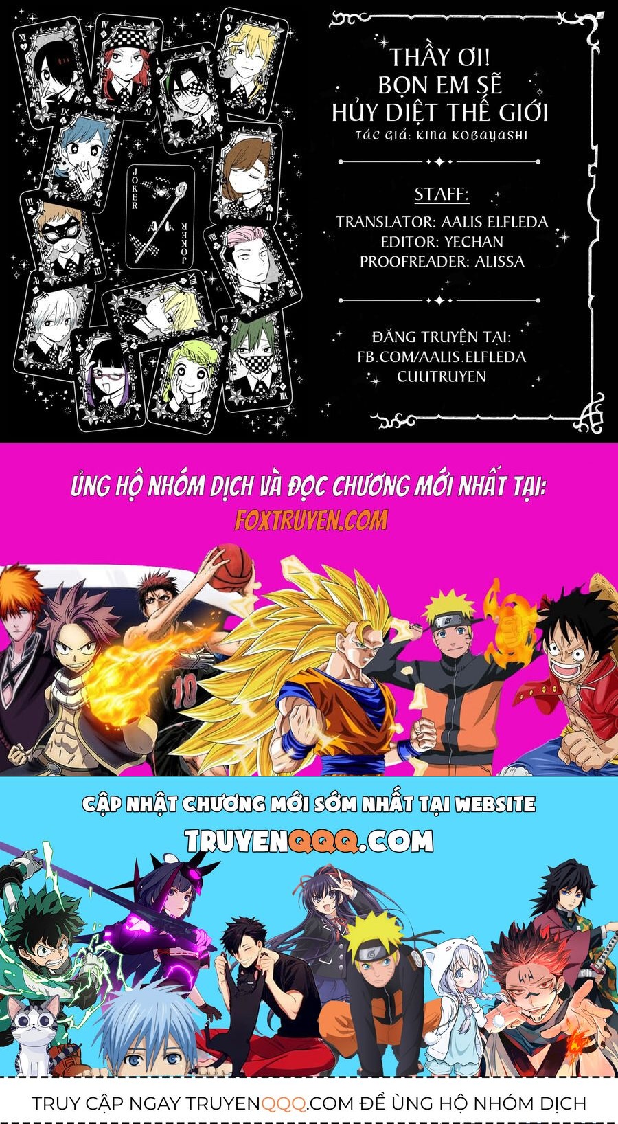 Thầy Ơi! Bọn Em Sẽ Hủy Diệt Thế Giới Chap 3 - Next Chap 4